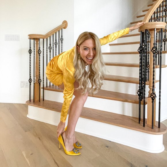 Camila Coelho Dresses & Skirts - Olivia Dress in Golden Yellow Camila Coelho